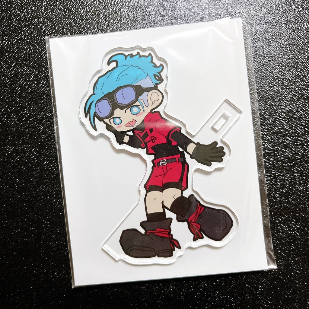 白湯村隊お座りアクスタ