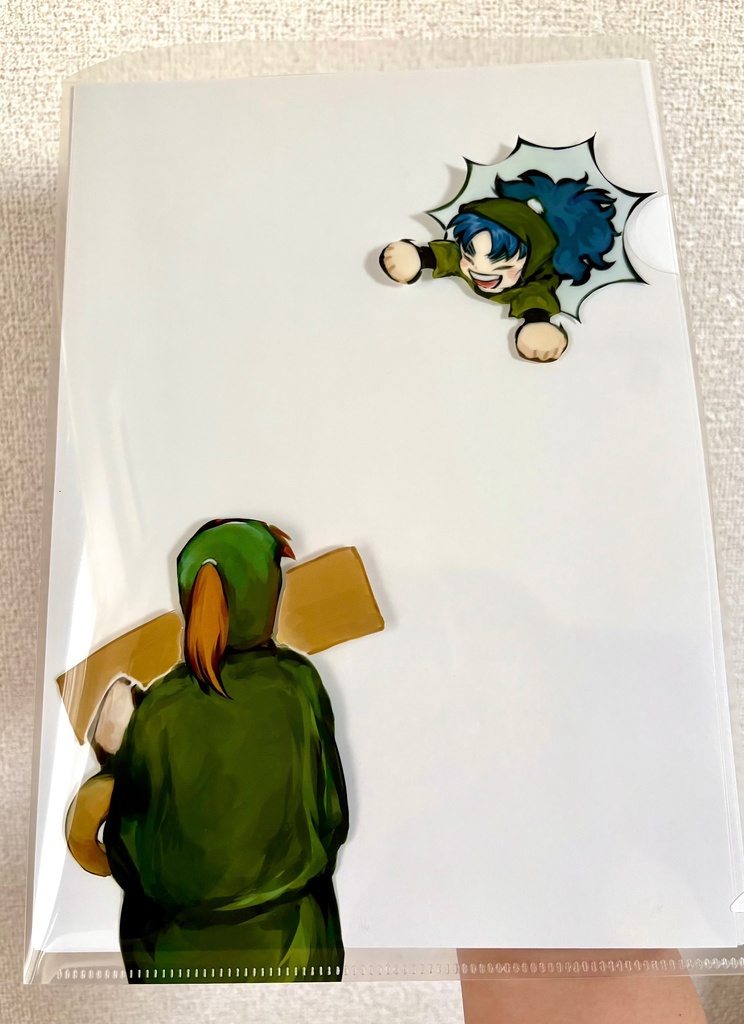 六ろA4クリアファイル