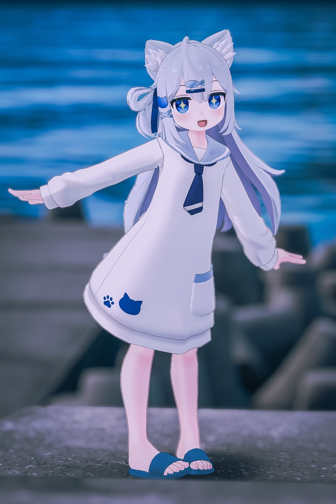 【ねぼすけ-NEBOSUKE-】オリジナル3Dモデル