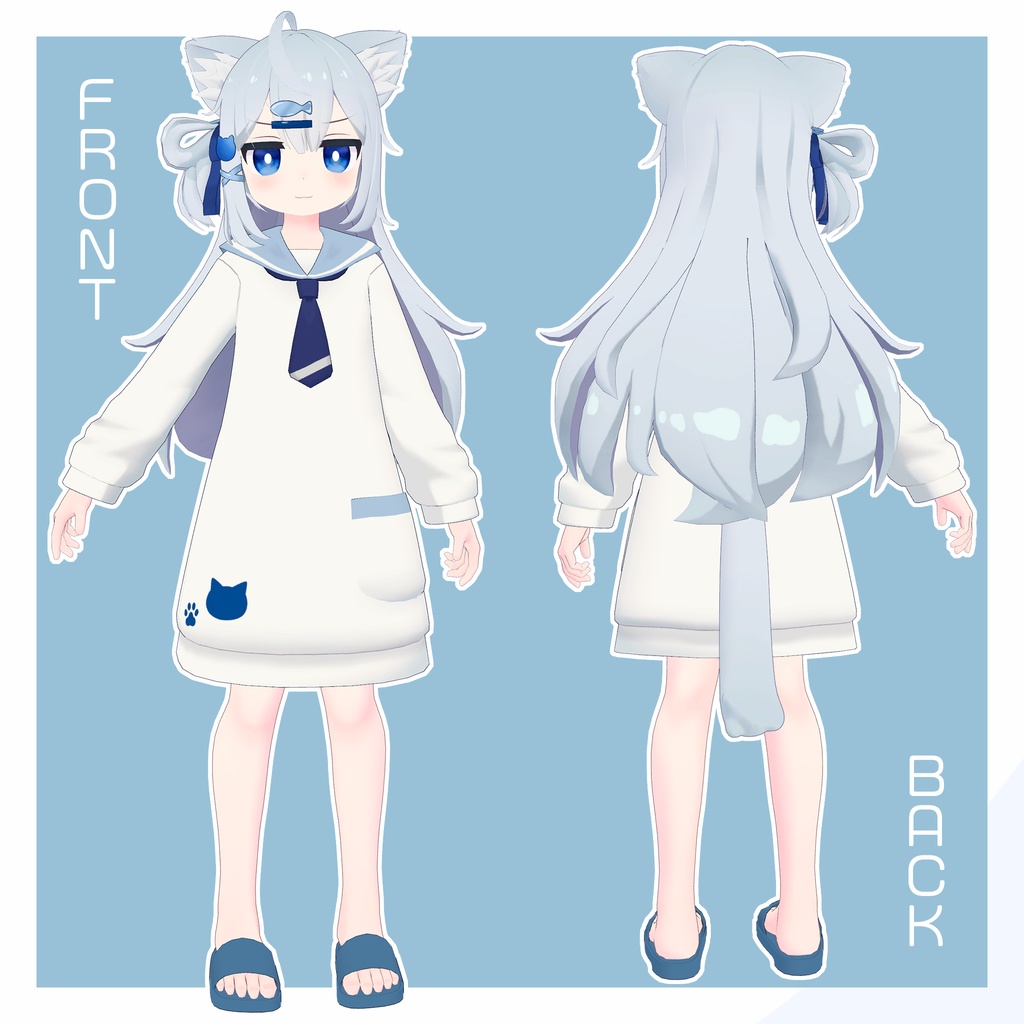 【ねぼすけ-NEBOSUKE-】オリジナル3Dモデル