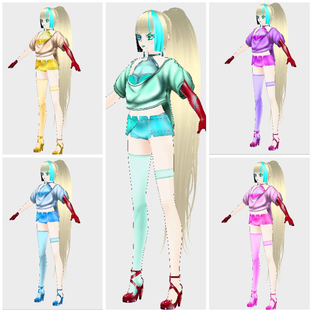 夏の水着セット