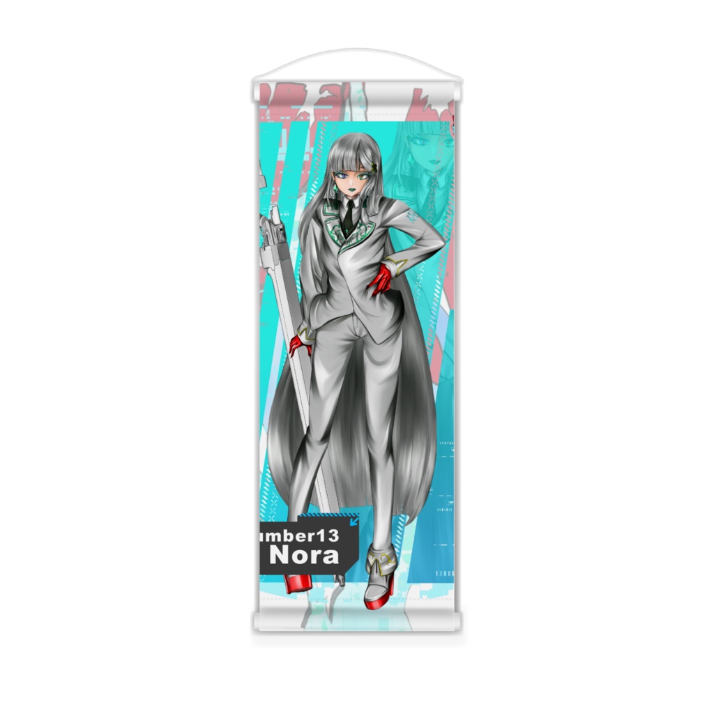 Number13:noraミニタペストリー