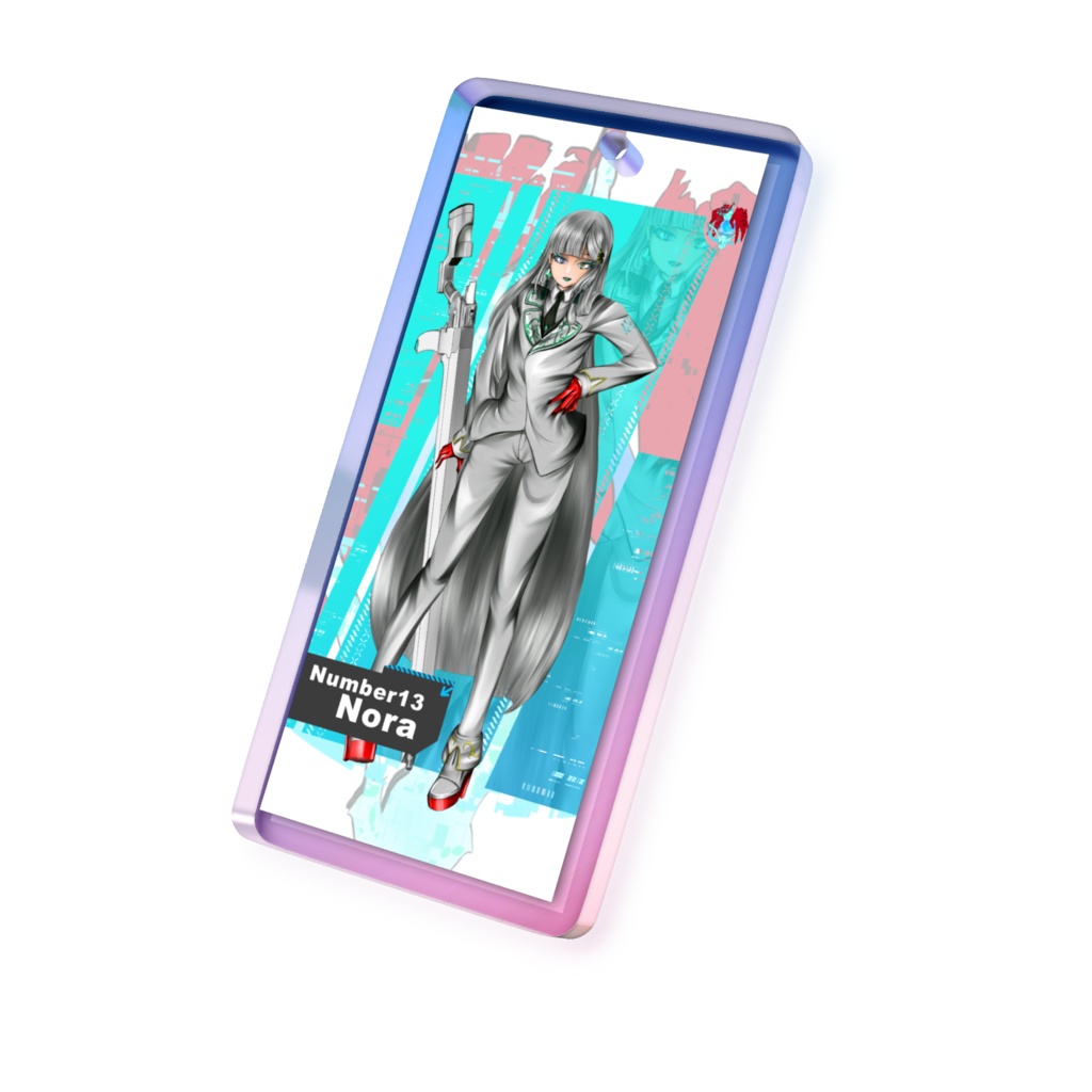 Number13:noraオーロラアクキー