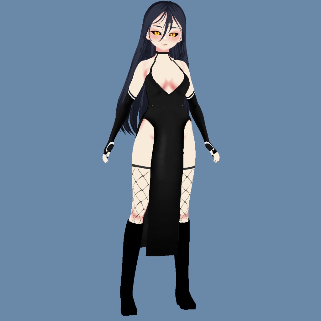 [Vroid model] Lune | Snake demon girl