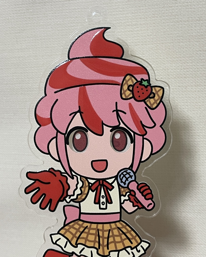 【受注生産】3秒見つめてアクリルキーホルダー