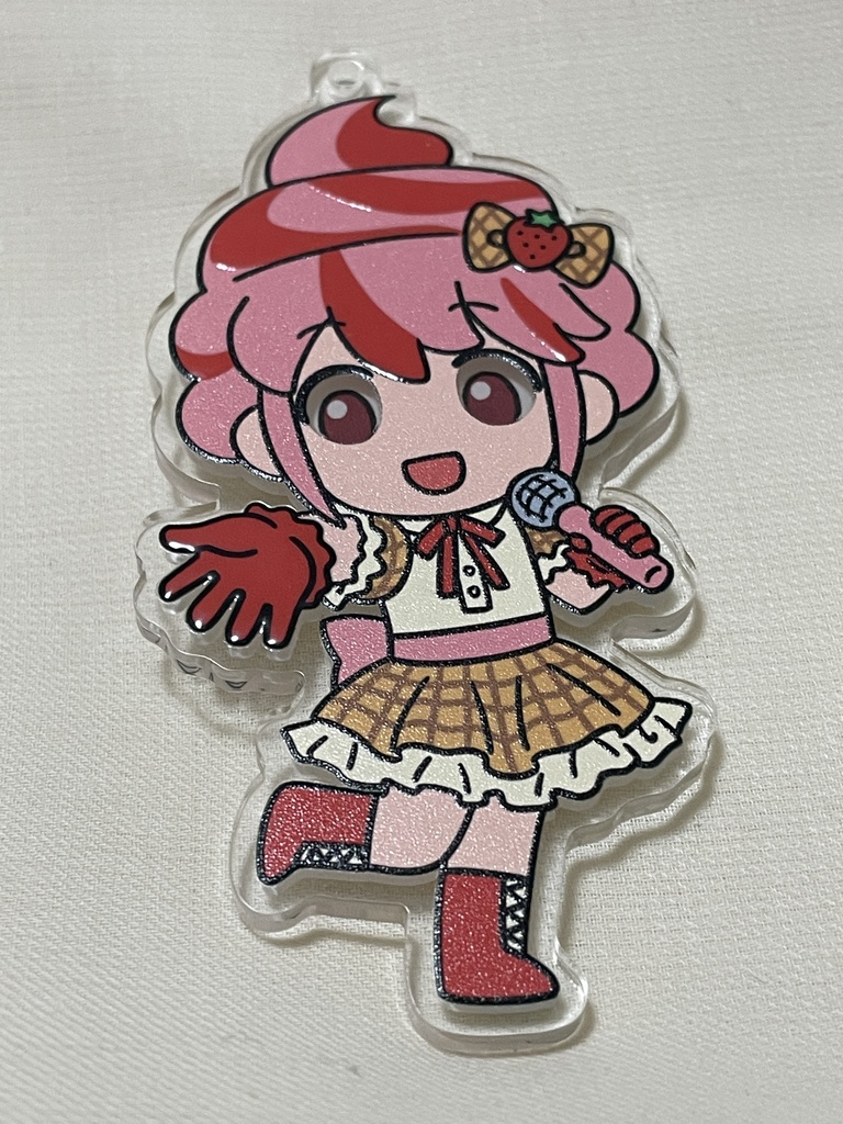 【受注生産】3秒見つめてアクリルキーホルダー