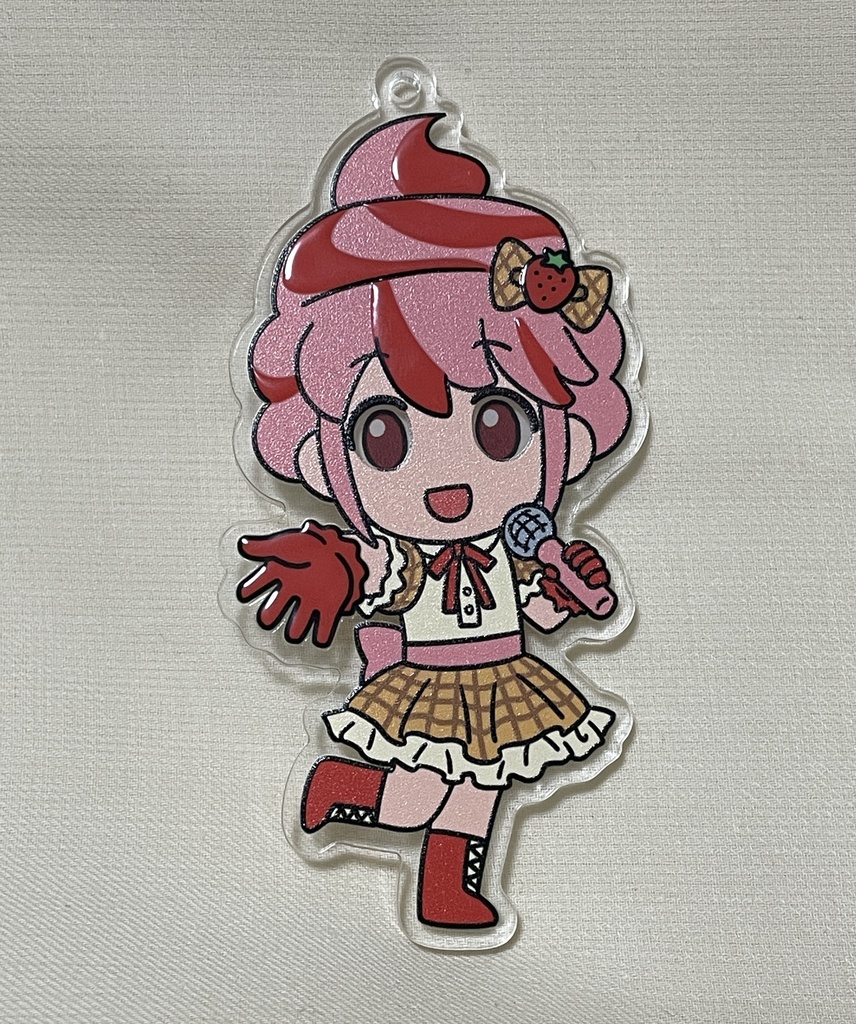 【受注生産】3秒見つめてアクリルキーホルダー