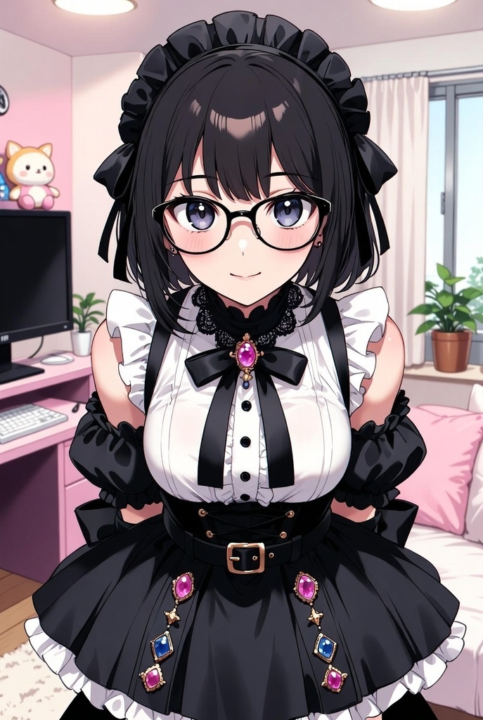 VTuber風 豪華イラストコレクション 30枚セット 【背景あり30枚+背景なし30枚=合計60枚】