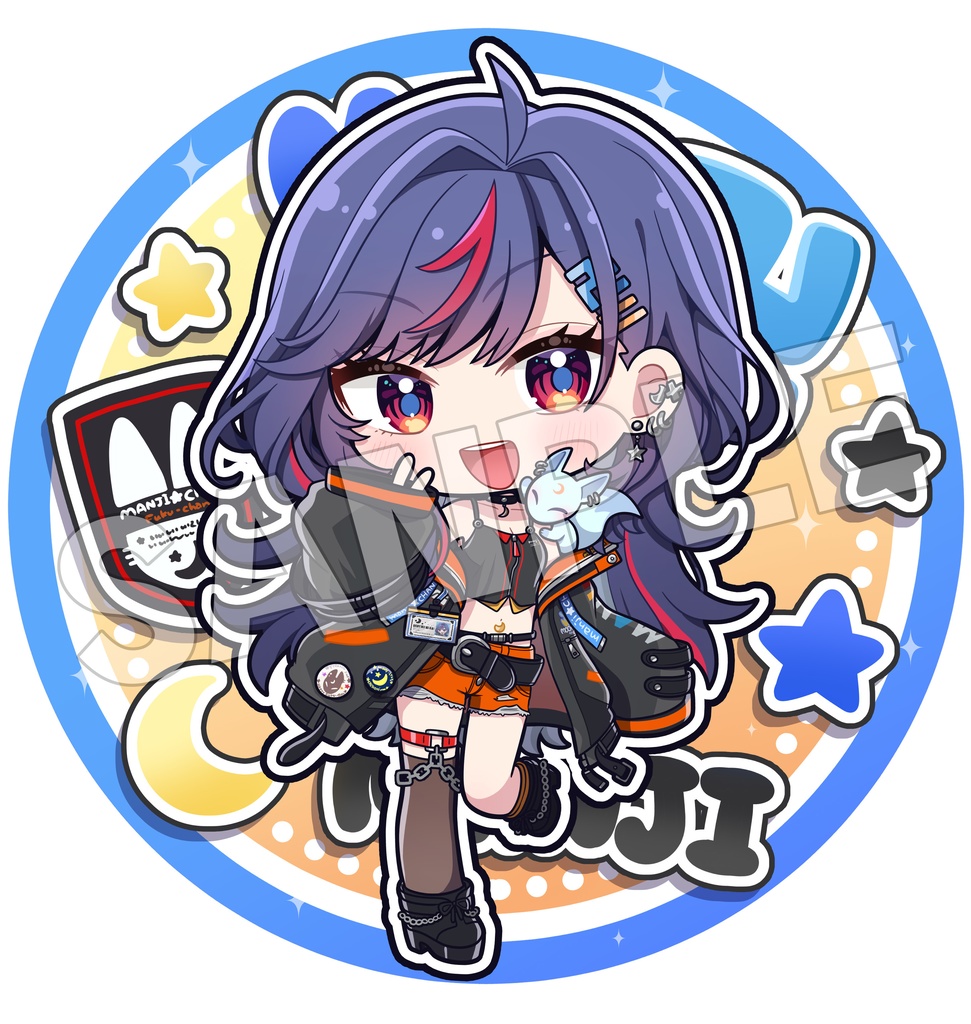 缶バッチ【新モデルお披露目&卍バースデー2024記念】全２種