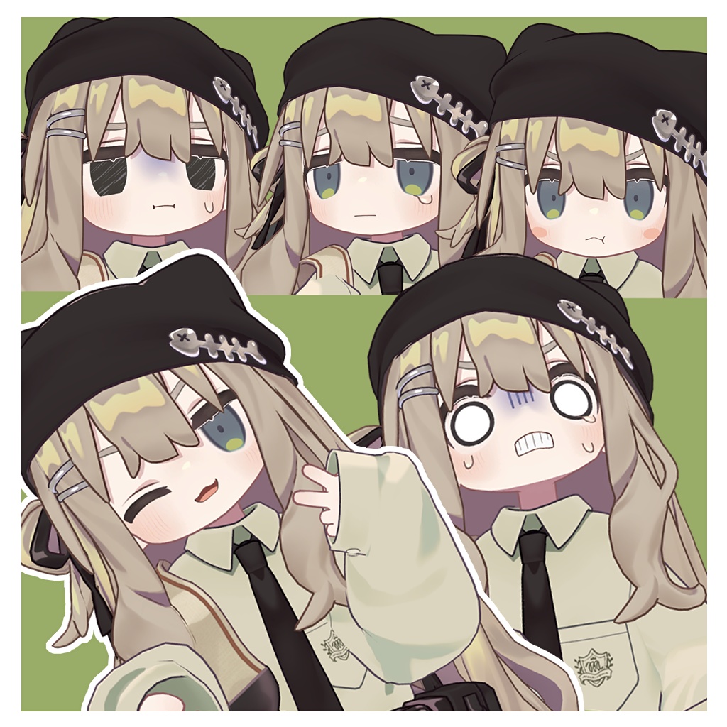 【無料/Free】キプフェル専用 表情パッケージ63種