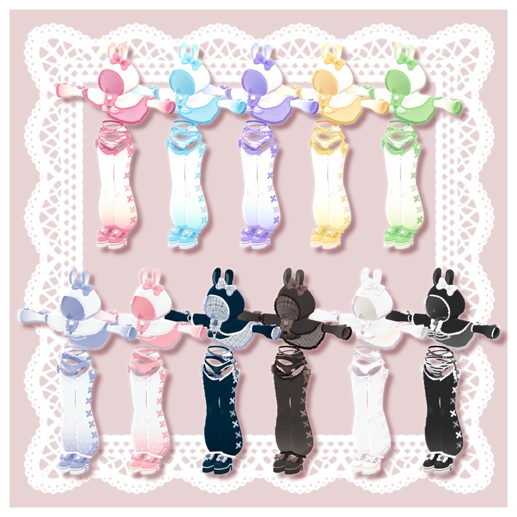 うさずきん…♡【18アバター対応】