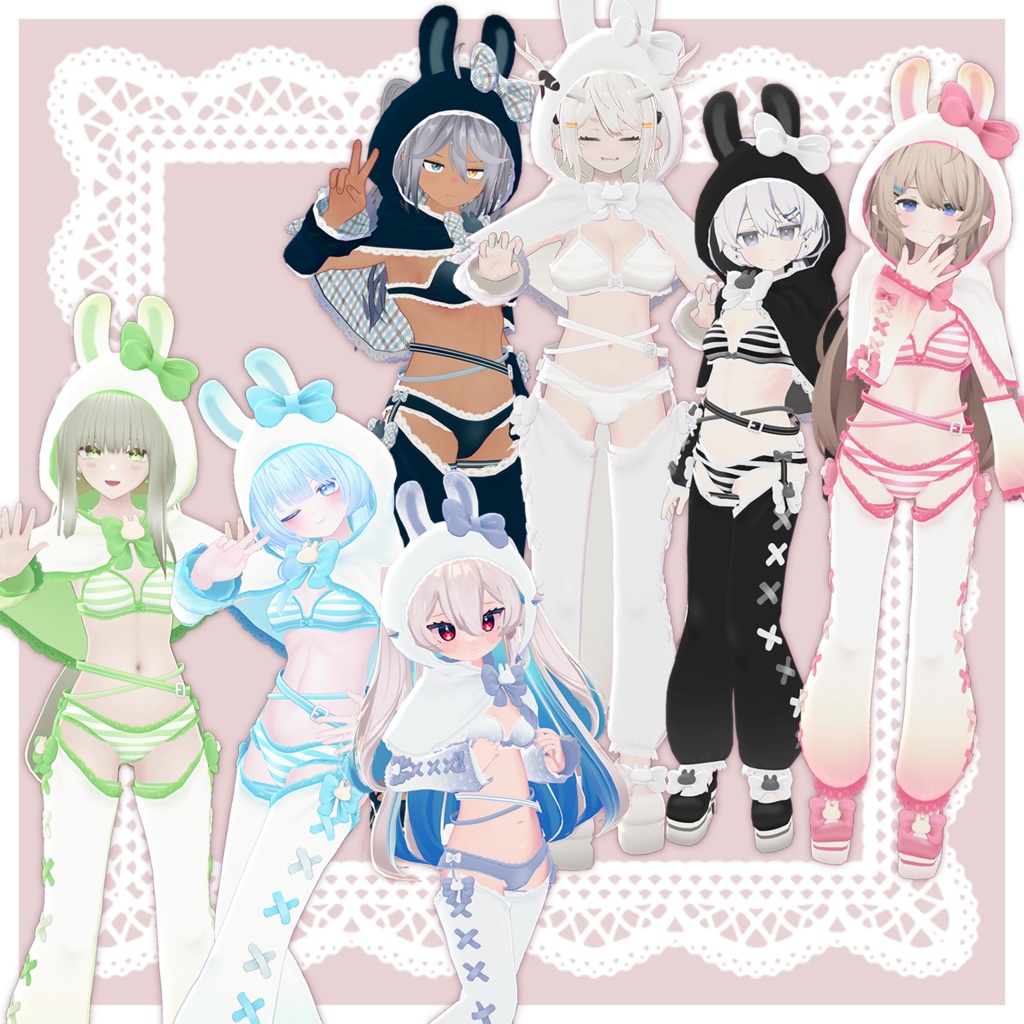 うさずきん…♡【18アバター対応】