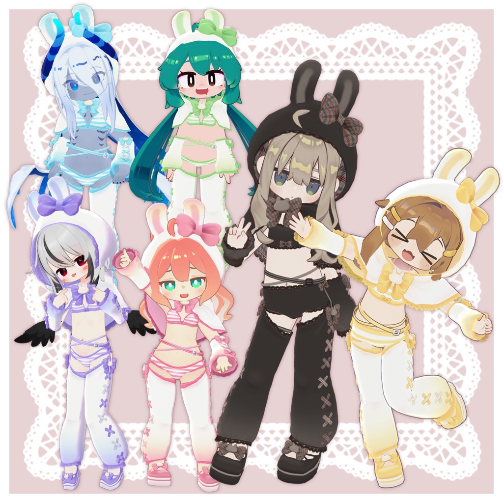 うさずきん…♡【18アバター対応】