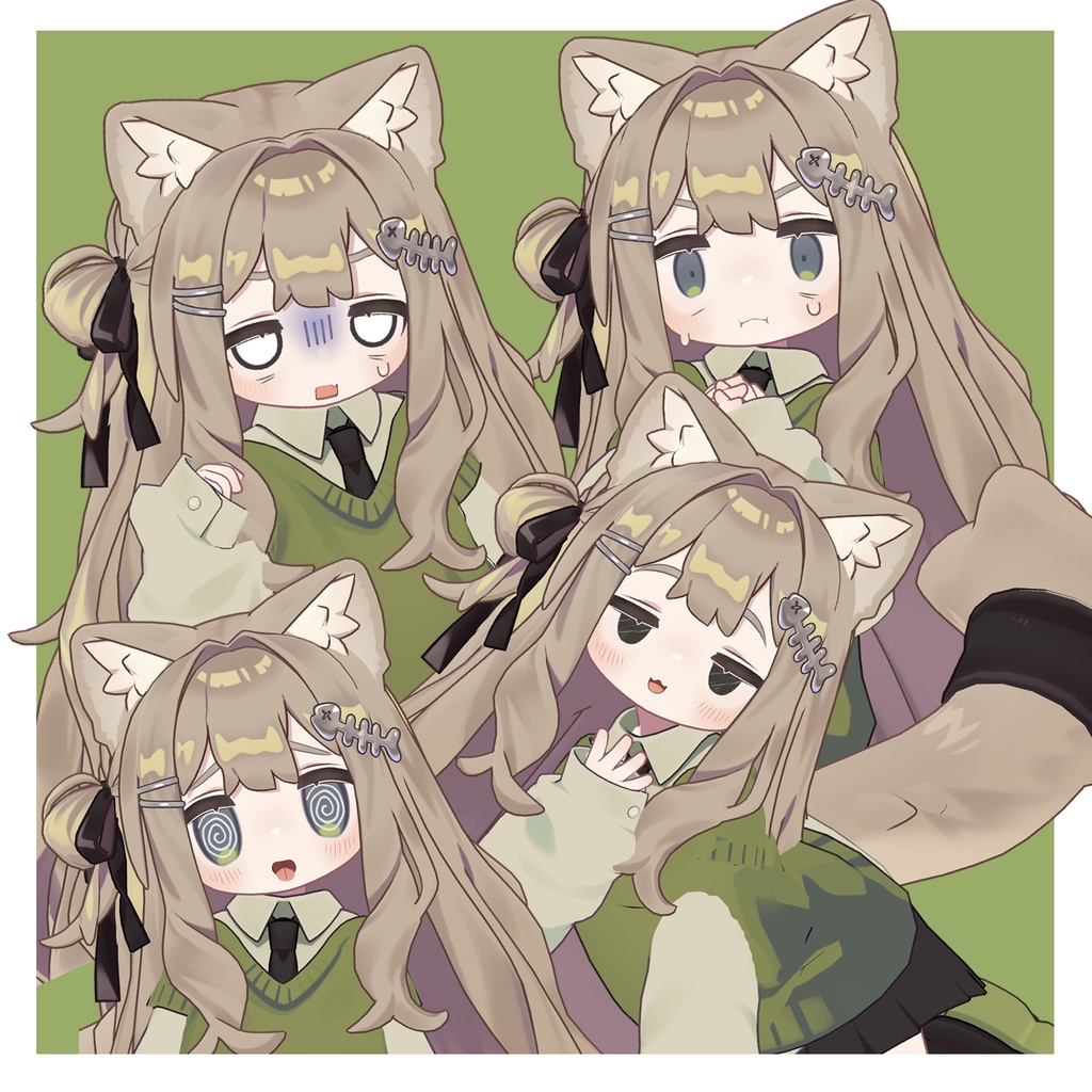 キプフェルのへんなかお【キプフェル専用表情集】