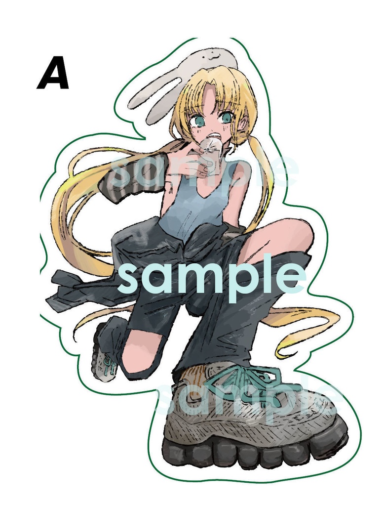 透明ステッカー