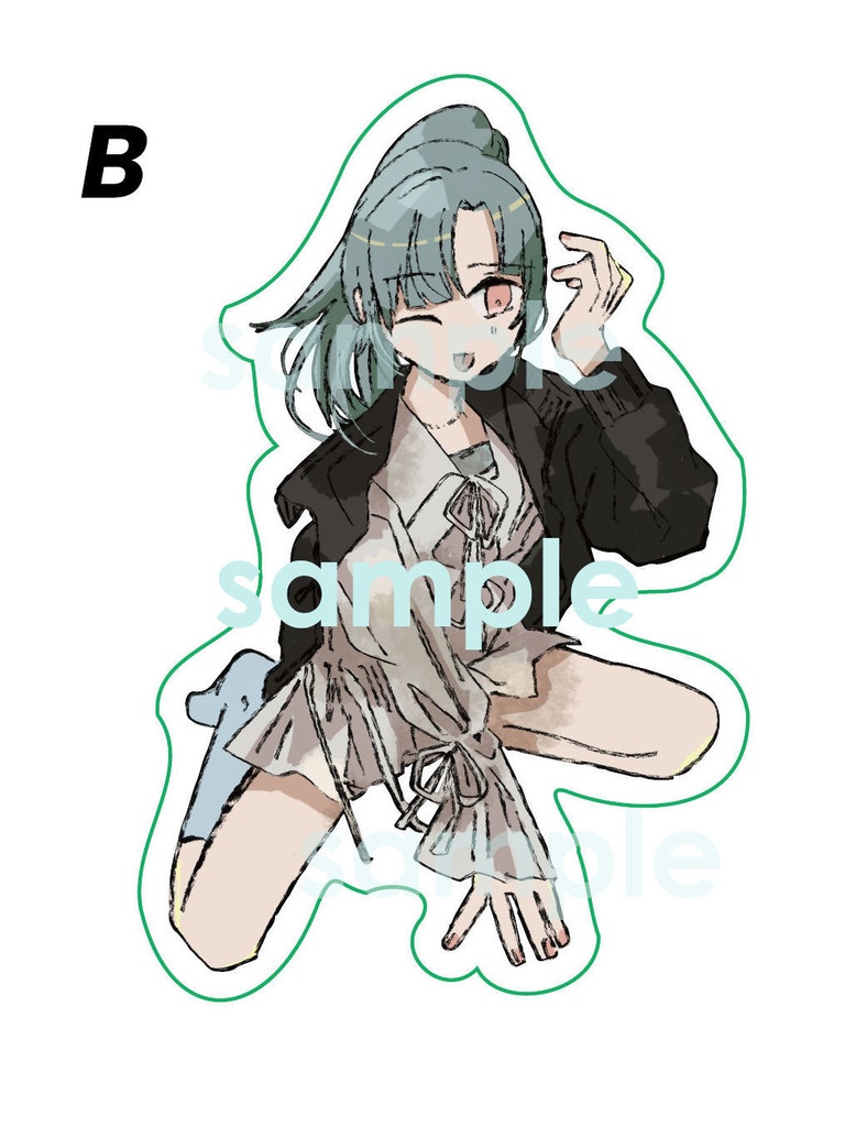 透明ステッカー