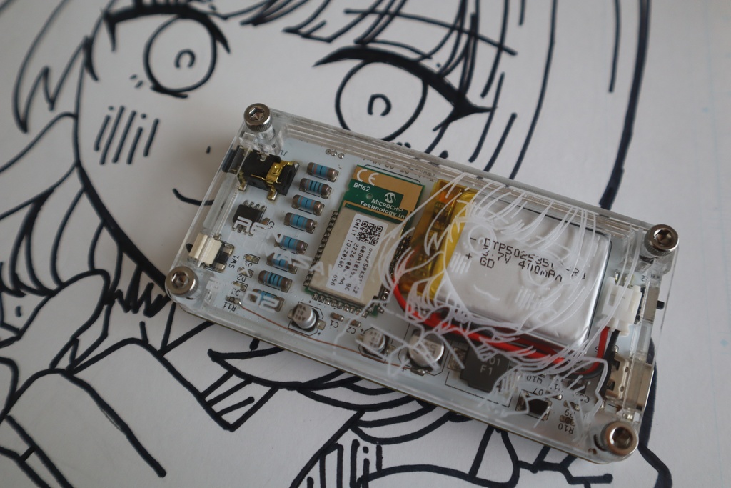 【tueksコラボ】“BT-02” Wireless Audio Amplifier 駒澤零モデル