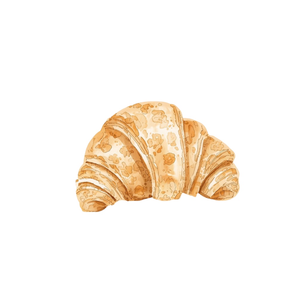 商用利用OK|①水彩アンティーク風カフェクリップアート(スイーツ・文房具・ノート・PC)PNG12点セット