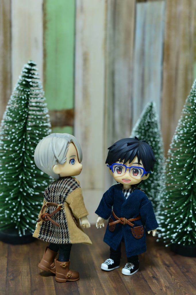 後ろチェックコーデュロイコート