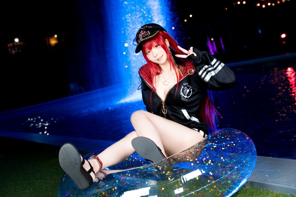 C100♡箔押し風直筆サイン入りブロマイドカードセット(マリン船長)