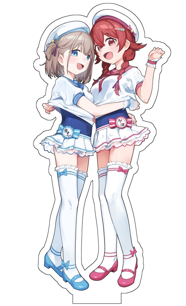 C106 果穂&あさひアクスタ（スク水ver）