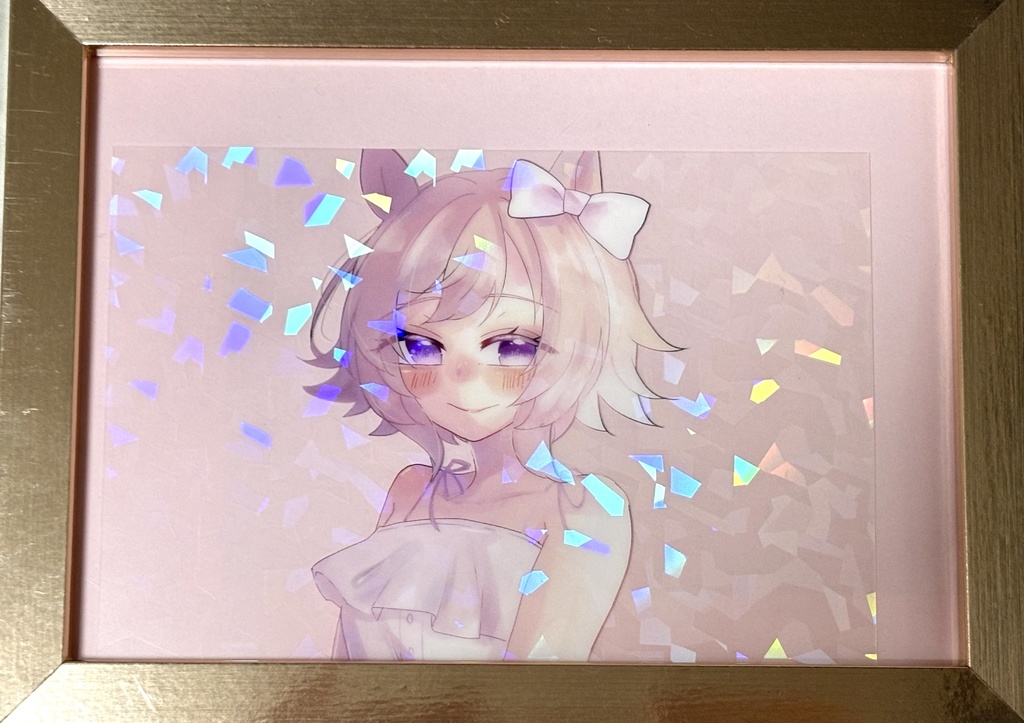カレンチャン クリアポストカード（ホログラムPP）