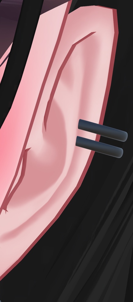 [Free] Ear pierce for Moe VRChat
