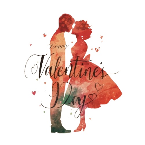 水彩バレンタインクリップアートセット(12種類)