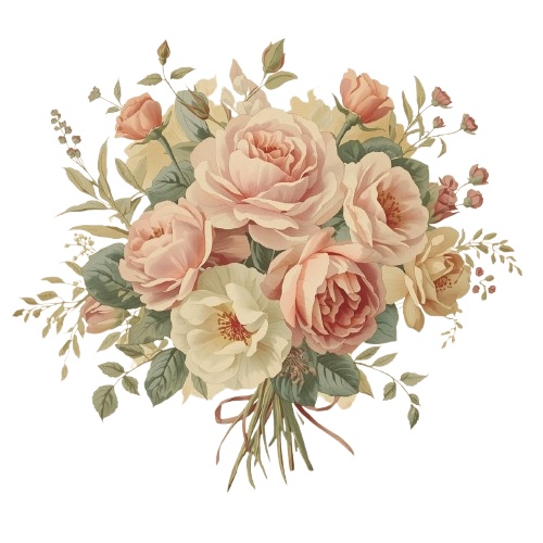 水彩バレンタインクリップアートセット(12種類)