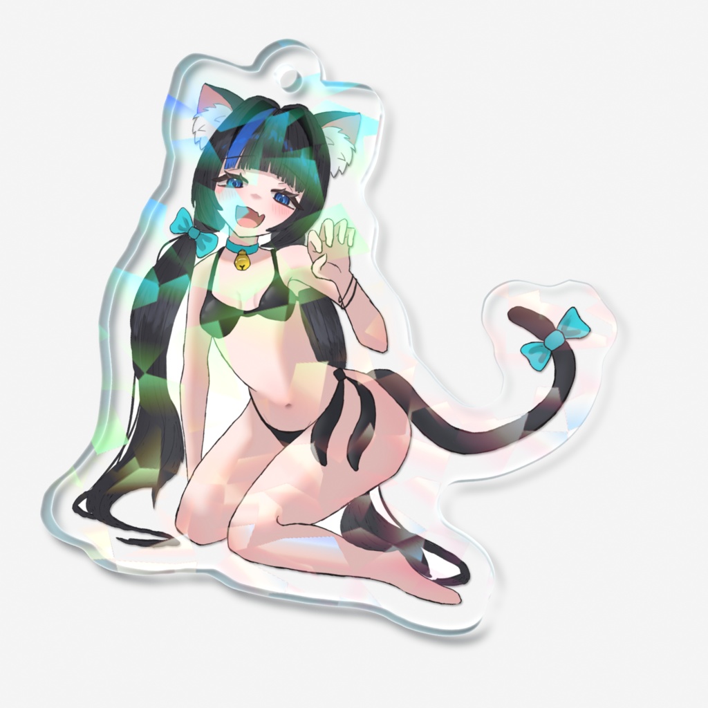 M3S8キャラクター「シノ」のホログラムアクリルキーホルダー