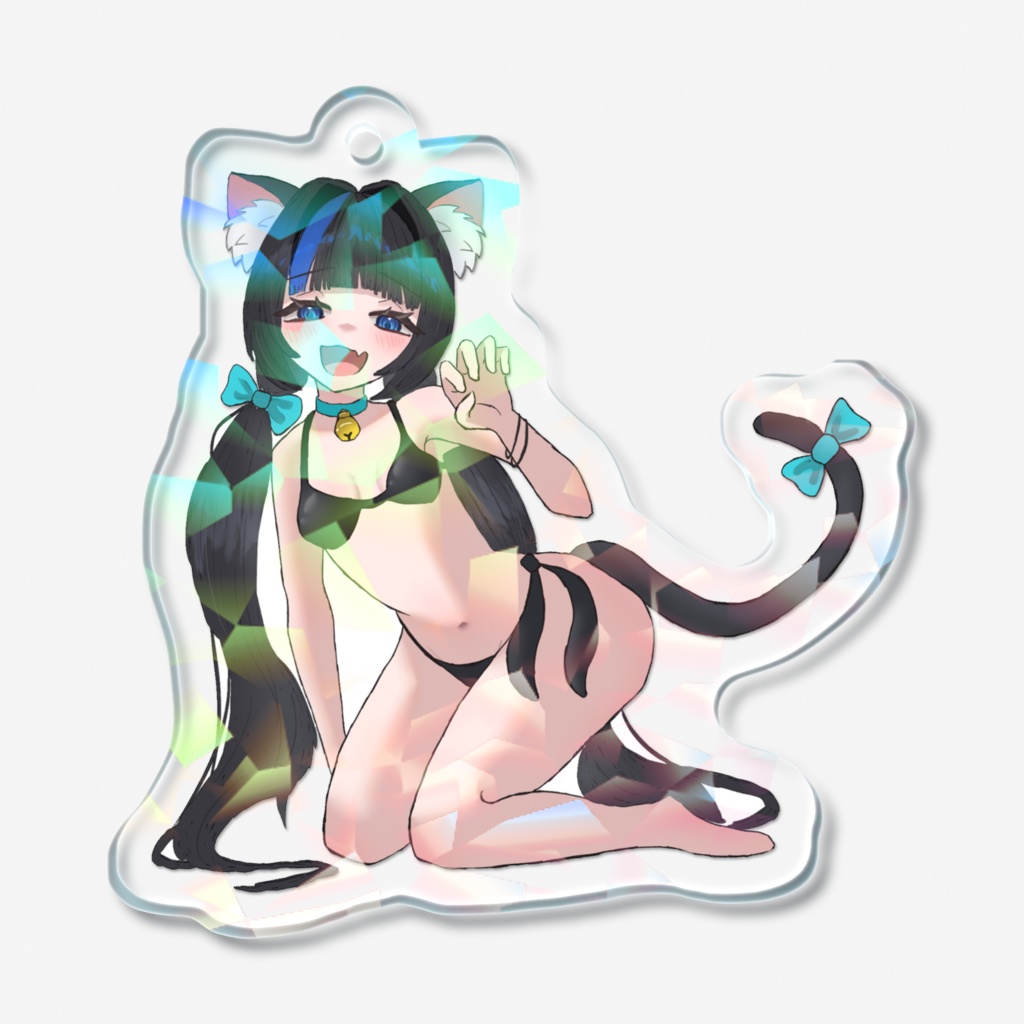 M3S8キャラクター「シノ」のホログラムアクリルキーホルダー