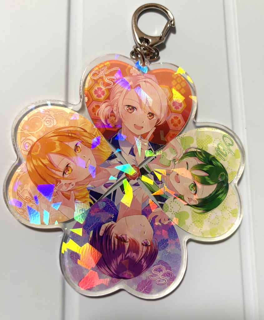 ShaRk クローバーキーホルダー