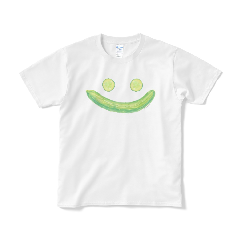 Cucumber Smile｟Tシャツ｠White