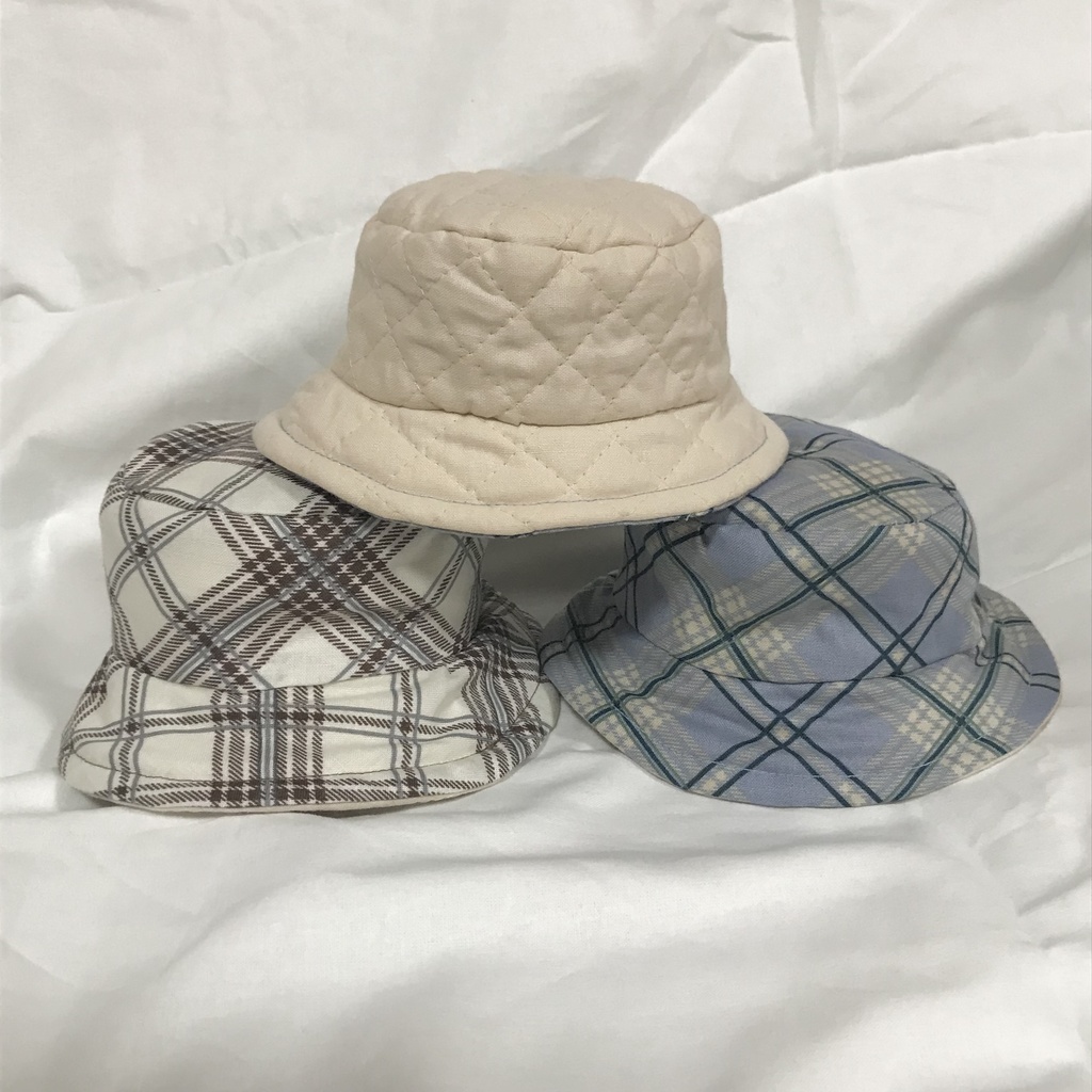 ぬい服 リバーシブル バケットハット 帽子