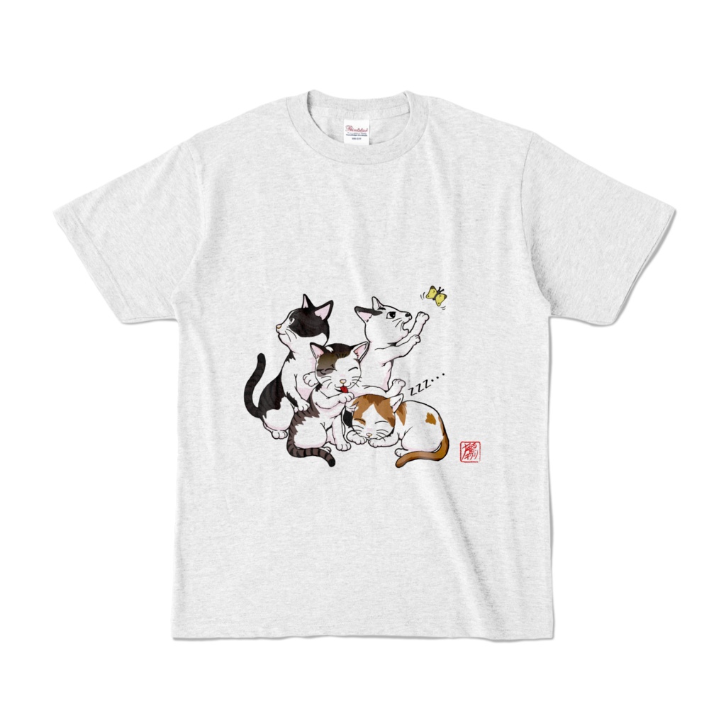 気ままな猫 Tシャツ