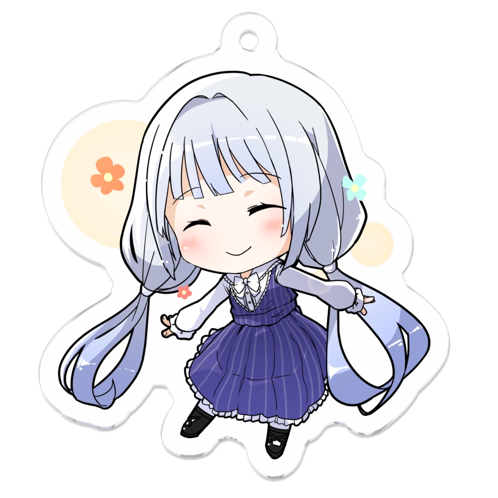 白露りお ミニキャラアクリルキーホルダーB