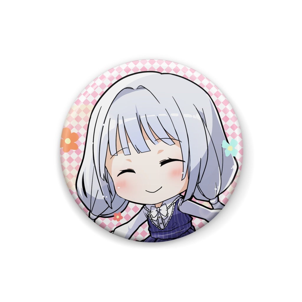 白露りお　缶バッジB