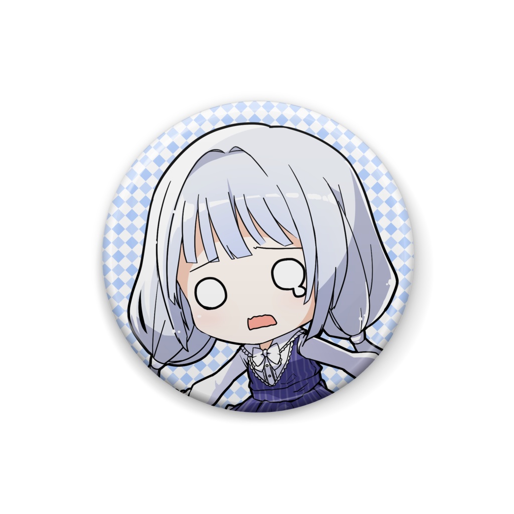 白露りお　缶バッジC