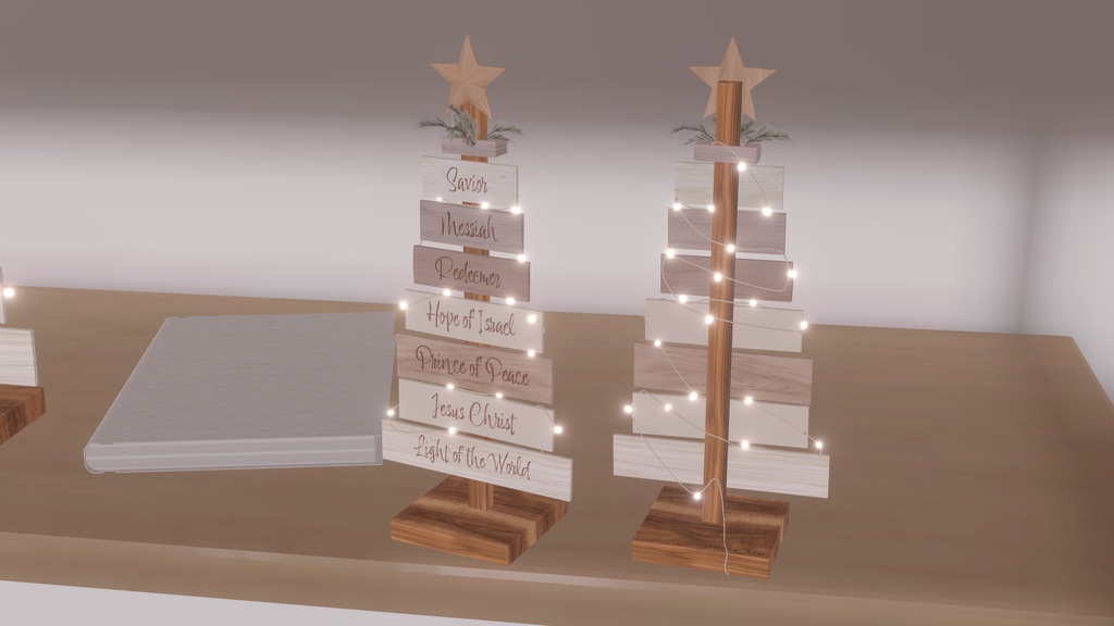 【Free/3D】The Messiah Has Come! _ クリスマス/聖誕祭/christmas tree/mini tree