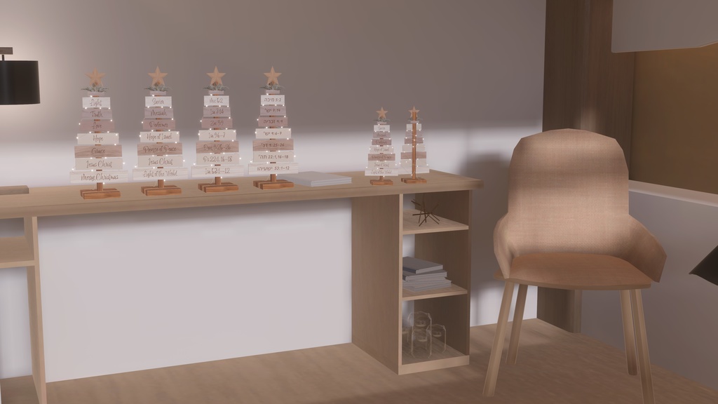 【Free/3D】The Messiah Has Come! _ クリスマス/聖誕祭/christmas tree/mini tree