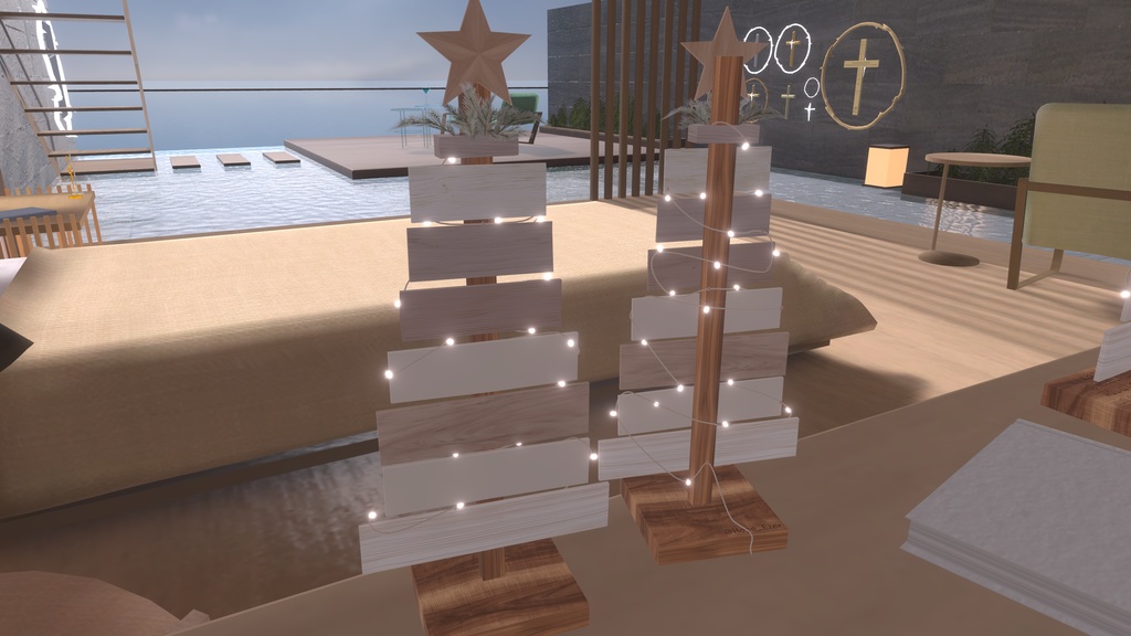 【Free/3D】The Messiah Has Come! _ クリスマス/聖誕祭/christmas tree/mini tree