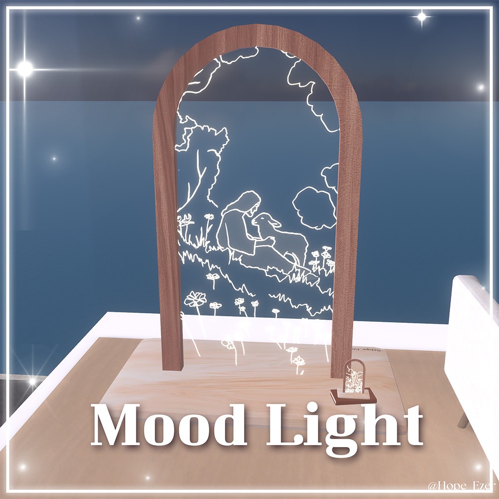 【Free/3D】 Mood Light-Arch/ 무드등/ ムードライト