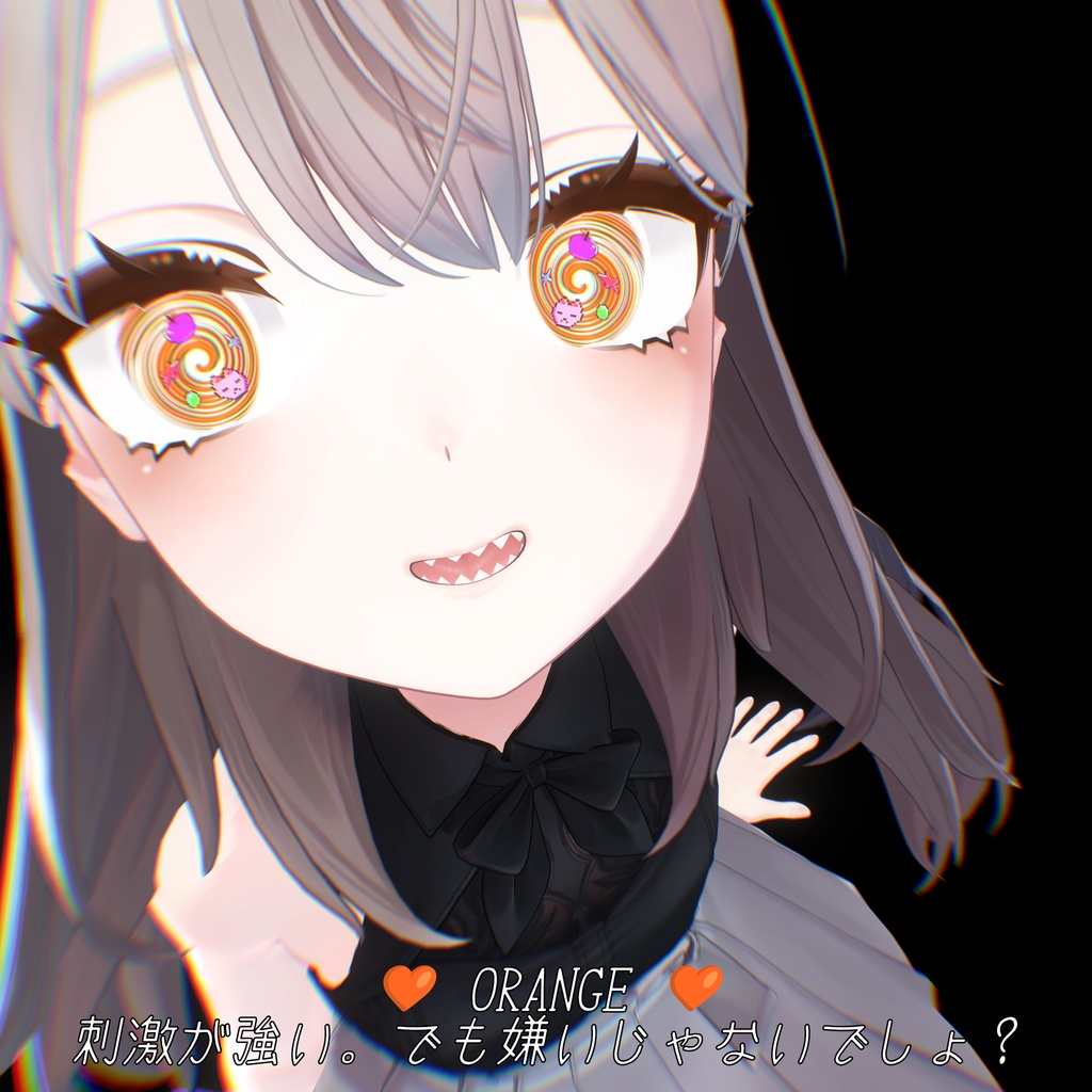 【しなの専用】Glitchy Poison Candy Eye & Make up Texture