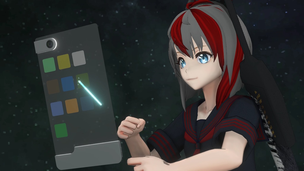 『Evolver』 VRスマートフォン 3Dモデル