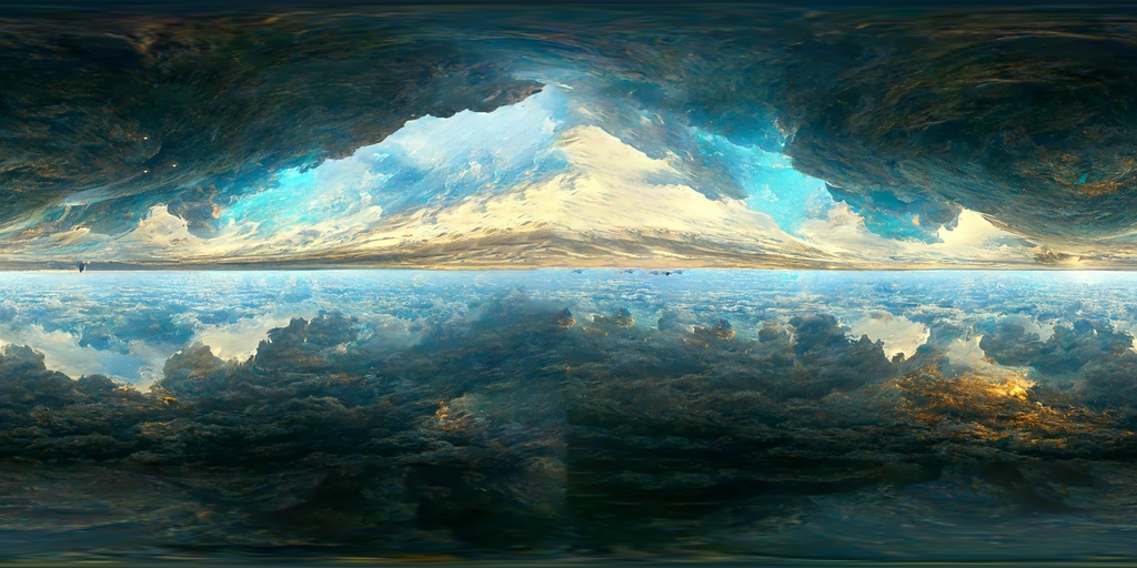 Midjourneyのスカイボックス きれいにするやつ