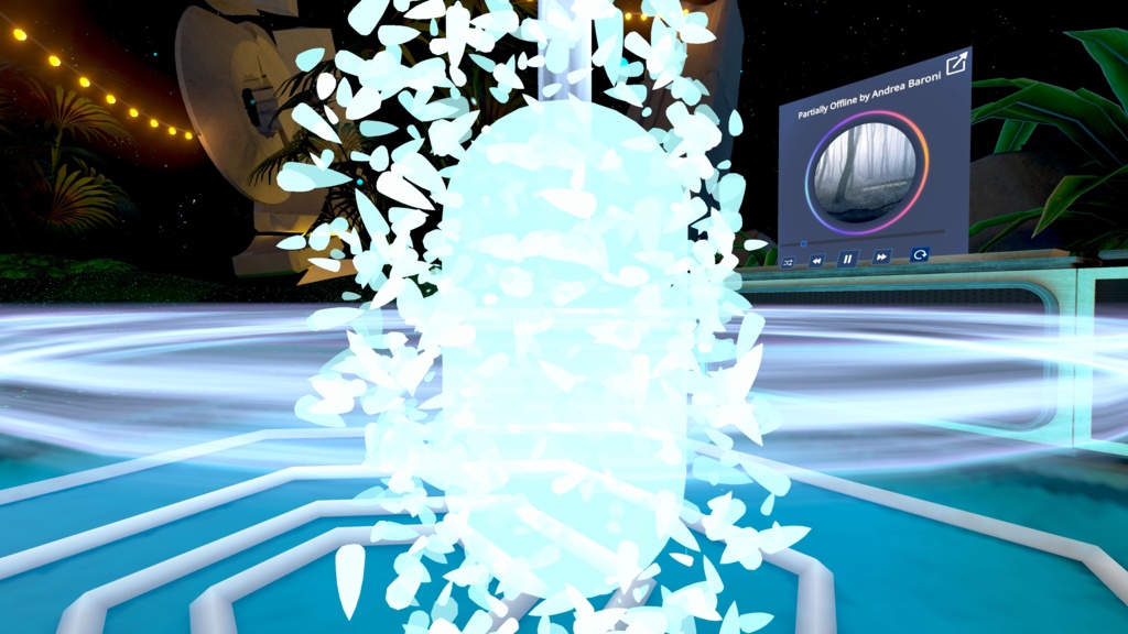 ツクヨミ風 ログアウトエフェクト 【VRChat想定/MA対応】