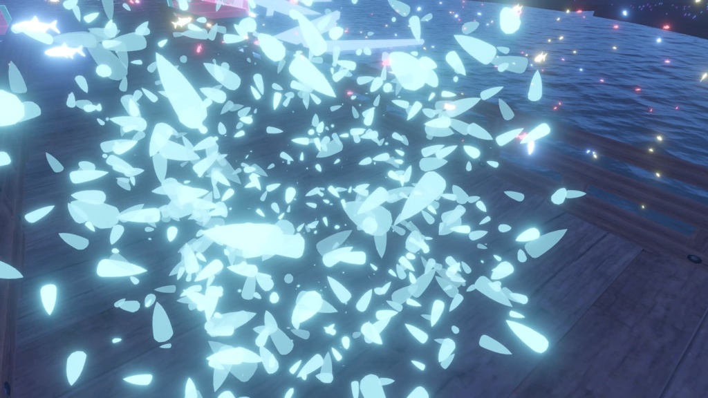 ツクヨミ風 ログアウトエフェクト 【VRChat想定/MA対応】