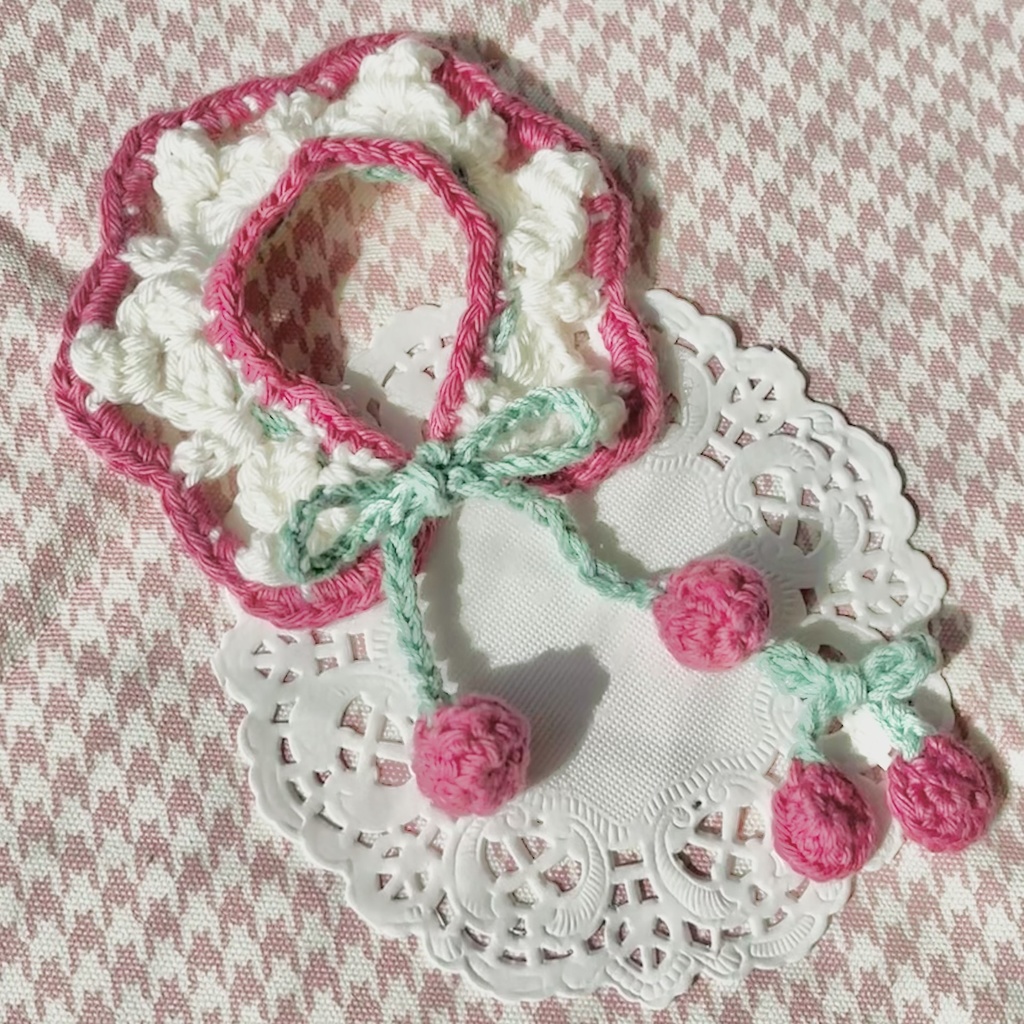 ふんわり✿春色つけ襟