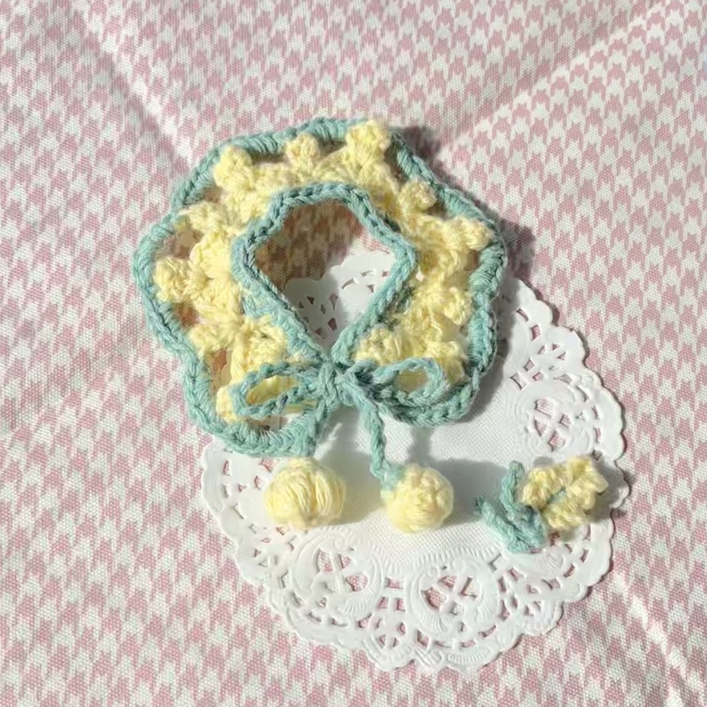 ふんわり✿春色つけ襟