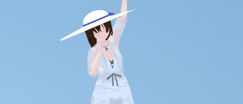 【オリジナル3Dモデル】 来沢峰子(Cluster向け)